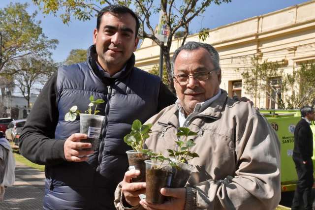¡En Santo Tomé reciclar da frutos!